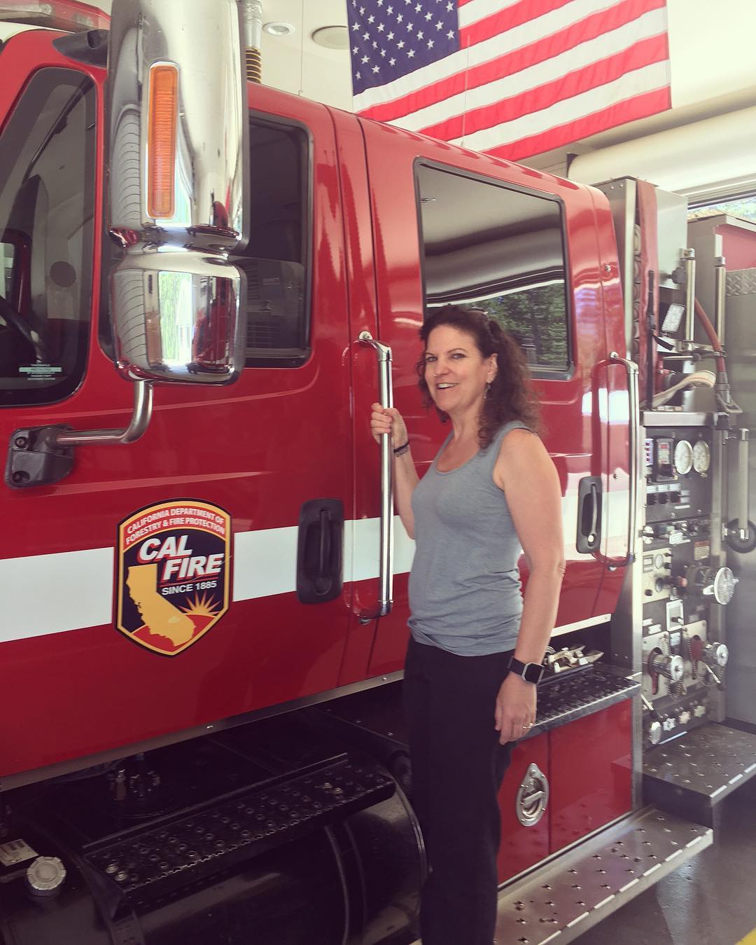 Tami Ritter Fire Engine